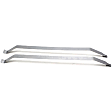 1957 Chevrolet Bel Air - 2-Piece Kit Galvanized Steel Fuel Tank, Coupe, Square Weld, Tank Only - Does Not Include Fuel Pump,25-1/4" x 25" x 8-1/4", Lock Ring Kit Included, 16 gallons / 61 liters, GAS, Includes (1) Fuel Tank and (2) Fuel Tank Strap
