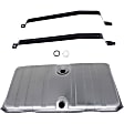 2-Piece Kit Galvanized Steel Fuel Tank, 18 gallons / 68 liters, Includes (1) Fuel Tank and (1) Fuel Tank Strap