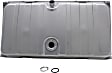 2-Piece Kit Galvanized Steel Fuel Tank, 18 gallons / 68 liters, Includes (1) Fuel Tank and (1) Fuel Tank Strap