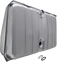 2-Piece Kit Galvanized Steel Fuel Tank, 18 gallons / 68 liters, Includes (1) Fuel Tank and (1) Fuel Tank Strap
