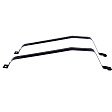 2-Piece Kit Galvanized Steel Fuel Tank, 18 gallons / 68 liters, Includes (1) Fuel Tank and (1) Fuel Tank Strap