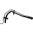 2-Piece Kit Fuel Tank Kit, 18.5 gallons / 70 liters, USA Built Vehicle, Without Filler Shield, includes Fuel Tank Filler Neck