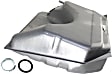 2-Piece Kit Galvanized Steel Fuel Tank, 19 gallons / 72 liters, Includes (1) Fuel Tank and (1) Fuel Tank Strap