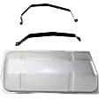 1998 Ford Mustang - 3-Piece Kit Fuel Tank, 15 gallons / 57 liters, GAS,  Includes (1) Fuel Tank and (2) Fuel Tank Strap