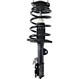 4-Piece Kit Front, Driver and Passenger Side Suspension Kit, Includes (2) Loaded Strut and (2) Sway Bar Link