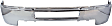 2011 Chevrolet Silverado 2500 HD LT - 4-Piece Kit Front Bumper, Chrome, Includes (1) Bumper, (1) Bumper Trim, and (2) Valance