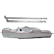 2-Piece Kit Galvanized Steel Fuel Tank, 19 gallons / 72 liters, Includes (1) Fuel Tank and (1) Fuel Tank Strap