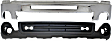 2012 GMC Sierra 1500 SLE - 2-Piece Kit Front Bumper, For Models With Towing Package, Chrome,  Includes (1) Bumper and (1) Valance
