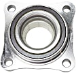 2-Piece Kit Front, Driver or Passenger Side Wheel Hub Kit with Wheel Bearing, Four Wheel Drive