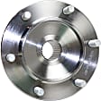 2-Wheel Set Front Wheel Hub, 6 Lugs, With Bearing, 4WD, Includes (2) Wheel Bearing and (2) Wheel Hub