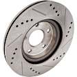 2012 Nissan Altima - 8-Piece Kit Front and Rear Brake Disc and Pad Kit, Cross-drilled and Slotted, Ceramic, engdesig: VQ35DE, Naturally Aspirated, GAS, Nissan Engine, 3.5L 6Cyl, Pro-Line Series  Includes (4) Brake Disc and (2) Brake Pad Set
