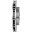 4-Wheel Set Front and Rear Brake Disc and Pad Kit, Cross-drilled and Slotted, 5 Lugs, Ceramic, Pro-Line Series