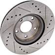2015 Nissan Altima - 8-Piece Kit Front and Rear Brake Disc and Pad Kit, Cross-drilled and Slotted, Ceramic, engdesig: QR25DE, Naturally Aspirated, GAS, Nissan Engine, 2.5L 4Cyl, Pro-Line Series  Includes (4) Brake Disc and (2) Brake Pad Set