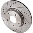 2015 Nissan Altima - 8-Piece Kit Front and Rear Brake Disc and Pad Kit, Cross-drilled and Slotted, Ceramic, engdesig: QR25DE, Naturally Aspirated, GAS, Nissan Engine, 2.5L 4Cyl, Pro-Line Series  Includes (4) Brake Disc and (2) Brake Pad Set