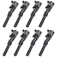 16-Piece Kit Ignition Coil, 8 Cyl., 4.6L/5.4L Engines, includes Spark Plugs