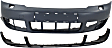 2-Piece Kit, Front Primed Bumper Cover, Includes (1) Bumper Cover and (1) Valance