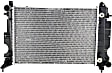 2-Piece Kit Radiator, 2.5L, 6Cyl, Includes (1) Radiator and (1) Thermostat