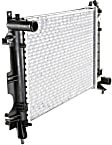 2-Piece Kit Radiator, 2.5L, 6Cyl, Includes (1) Radiator and (1) Thermostat