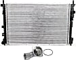 2002 Saturn Vue Base - 2-Piece Kit Radiator, GAS, Includes Housing, 195 Degree, 3.0L 6Cyl,  Includes (1) Radiator and (1) Thermostat
