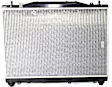 3-Piece Kit Radiator, 3.2L, 6Cyl, Includes (1) Radiator, (1) Thermostat and (1) Coolant Reservoir