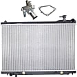 2-Piece Kit Radiator, 3.5L, 6Cyl, Includes (1) Radiator and (1) Thermostat