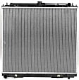 2005 Nissan Xterra - 3-Piece Kit Radiator, 4.0L 6Cyl,  Includes (1) Coolant Reservoir, (1) Radiator, and (1) Thermostat