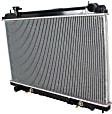 2-Piece Kit Radiator, 3.5L, 6Cyl, Includes (1) Radiator and (1) Thermostat