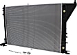 2-Piece Kit Radiator, 4.0L, 6Cyl, Includes (1) Radiator and (1) Thermostat