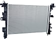 2-Piece Kit Radiator, 2.4L, 4Cyl, Includes (1) Radiator and (1) Thermostat Housing