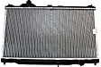 3-Piece Kit Radiator, Includes (1) Radiator, (1) Thermostat and (1) Coolant Reservoir