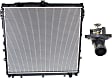 2008 Toyota Tundra SR5 - 2-Piece Kit Radiator, GAS, 10 Degree, 5.7L 8Cyl,  Includes (1) Radiator and (1) Thermostat