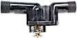 1996 BMW 318is - 3-Piece Kit Radiator, E36 Body, 1.9L 4Cyl,  Includes (1) Coolant Reservoir, (1) Radiator, and (1) Thermostat