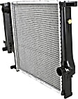 1996 BMW 318is - 3-Piece Kit Radiator, E36 Body, 1.9L 4Cyl,  Includes (1) Coolant Reservoir, (1) Radiator, and (1) Thermostat