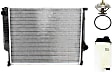 3-Piece Kit Radiator, Includes (1) Radiator, (1) Thermostat and (1) Coolant Reservoir