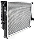 3-Piece Kit Radiator, Includes (1) Radiator, (1) Thermostat and (1) Coolant Reservoir