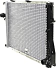 5-Piece Kit Radiator, Includes (1) Radiator, (2) Radiator Hose, (1) Coolant Reservoir and (1) Thermostat Housing