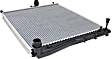 3-Piece Kit Radiator, Includes (1) Radiator, (1) Coolant Reservoir and (1) Thermostat Housing