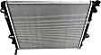 2007-2009 Toyota FJ Cruiser - 2-Piece Kit Radiator, 4.0L, 6Cyl, Includes (1) Radiator and (1) Coolant Reservoir