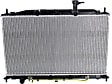 2-Piece Kit Radiator, 1.6L, 4Cyl, Includes (1) Radiator and (1) Water Outlet