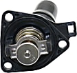 2007 Honda Accord - 3-Piece Kit Radiator,  Manual Transmission, Includes Gasket/Seal, Includes Thermostat, Temperature 17, Denso Type, 2.4L 4Cyl, Sedan,  Includes (1) Coolant Reservoir, (1) Radiator, and (1) Thermostat