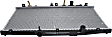 2007 Honda Accord - 3-Piece Kit Radiator,  Manual Transmission, Includes Gasket/Seal, Includes Thermostat, Temperature 17, Denso Type, 2.4L 4Cyl, Sedan,  Includes (1) Coolant Reservoir, (1) Radiator, and (1) Thermostat