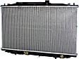 2007 Honda Accord - 3-Piece Kit Radiator,  Manual Transmission, Includes Gasket/Seal, Includes Thermostat, Temperature 17, Denso Type, 2.4L 4Cyl, Sedan,  Includes (1) Coolant Reservoir, (1) Radiator, and (1) Thermostat