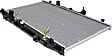 2007 Honda Accord - 3-Piece Kit Radiator,  Manual Transmission, Includes Gasket/Seal, Includes Thermostat, Temperature 17, Denso Type, 2.4L 4Cyl, Sedan,  Includes (1) Coolant Reservoir, (1) Radiator, and (1) Thermostat