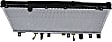 3-Piece Kit Radiator, 2.4L, 4Cyl, Includes (1) Radiator, (1) Thermostat and (1) Coolant Reservoir
