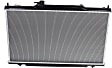 3-Piece Kit Radiator, 2.4L, 4Cyl, Includes (1) Radiator, (1) Thermostat and (1) Coolant Reservoir