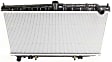 3-Piece Kit Radiator, 2.4L, 4Cyl, Includes (1) Radiator, (1) Thermostat and (1) Coolant Reservoir