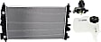 3-Piece Kit Radiator, 1.4L, 4Cyl, Includes (1) Radiator, (1) Coolant Reservoir and (1) Thermostat Housing