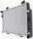 Radiator with Thermostat, 2.2L/2.3L Engines, with Housing, Plastic Tank