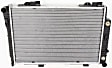 Radiator with Thermostat, 2.2L/2.3L Engines, with Housing, Plastic Tank