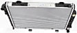 Radiator with Thermostat, 2.2L/2.3L Engines, with Housing, Plastic Tank